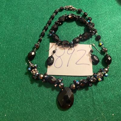 Black Jewelry Lot