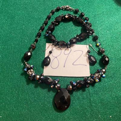 Black Jewelry Lot