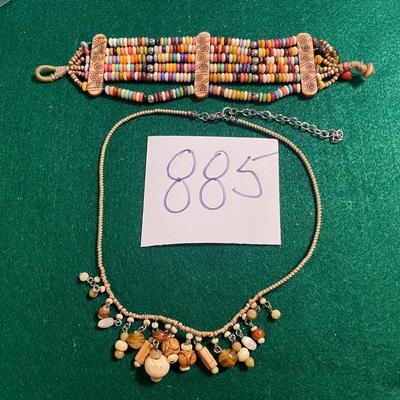 Necklace and Bracelet