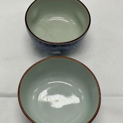 Pair of Asian Tea Cups