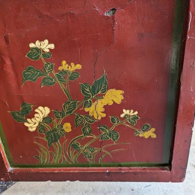 Chinese Lacquer and soapstone overlay Cabinet, Late 19th - Early 20th Century