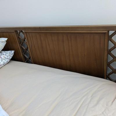 Drexel Headboard King Mattress Set and Bedding