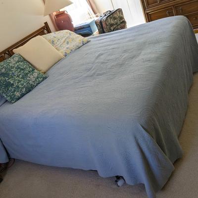 Drexel Headboard King Mattress Set and Bedding