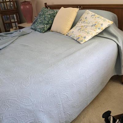 Drexel Headboard King Mattress Set and Bedding