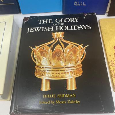Collection of 9 Books on Jewish Religion