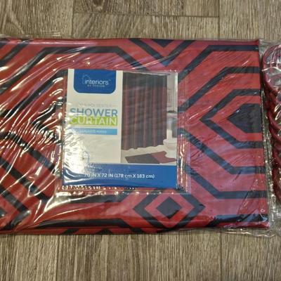 New in the Package Shower Curtain Set