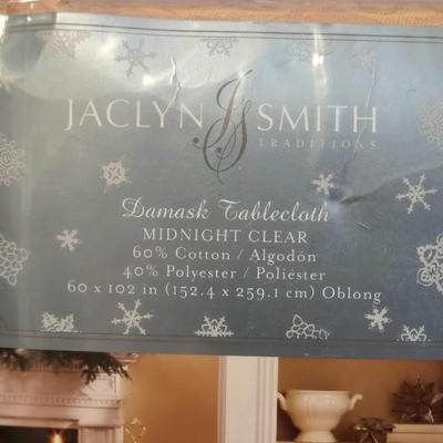 New in Package Gold Table Cloth