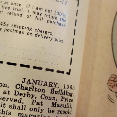 LOT 105 OLD COMIC BOOK