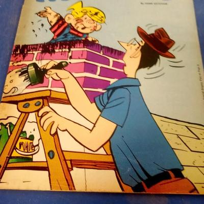 LOT 106 TWO VINTAGE DENNIS THE MENACE COMIC BOOKS