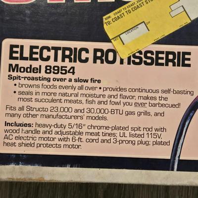 Electric Rotisserie