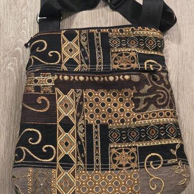 Multi Pocket Cross Body Purse