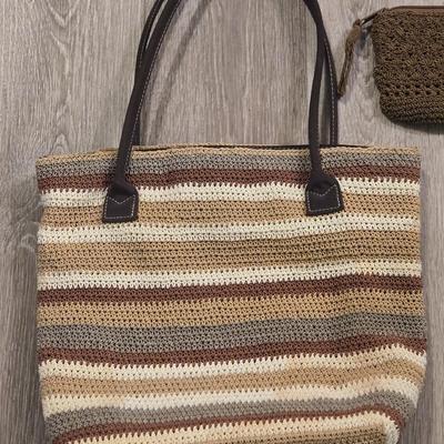 Knit Bag And Wallet