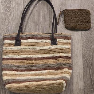 Knit Bag And Wallet