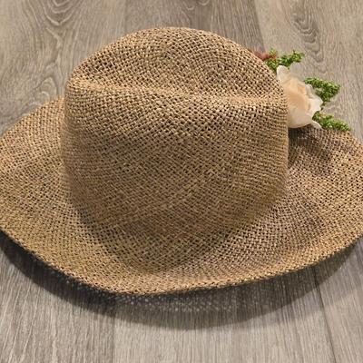 Summer Hat with Flowers