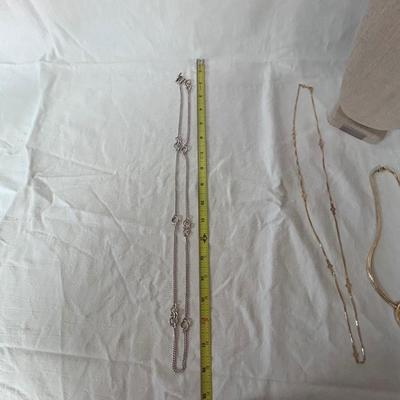 925 J. Bohan and 750 Gold Chain Necklaces (BBC-BB)