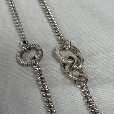 925 J. Bohan and 750 Gold Chain Necklaces (BBC-BB)