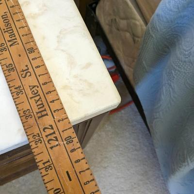 Drexel Marble Nightstand