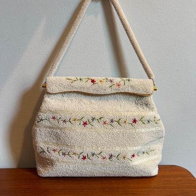 2 NOS Vintage Beaded Purses