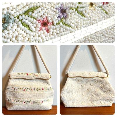 2 NOS Vintage Beaded Purses