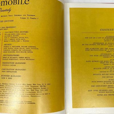 Automotive Quarterly Hardcover Books, Volume 10, books 1-4