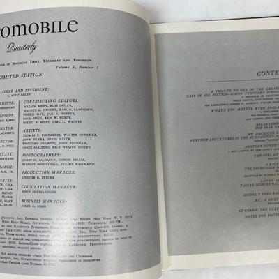Automotive Quarterly Hardcover Books, Volume 10, books 1-4