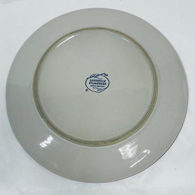 Louisville Stoneware 12 Days of Christmas Holiday Large Round Platter VTG 14"