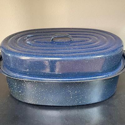 Enamel coated Steel Roasting Pan