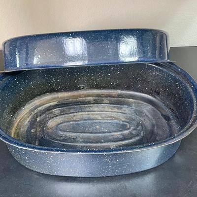 Enamel coated Steel Roasting Pan