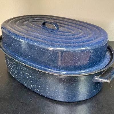 Enamel coated Steel Roasting Pan