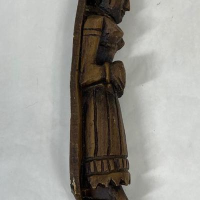 Indian Maiden Wooden Figural