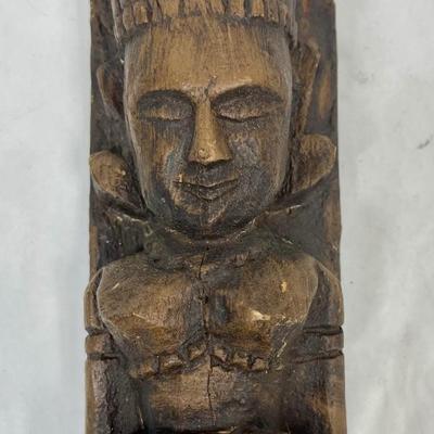 Indian Maiden Wooden Figural