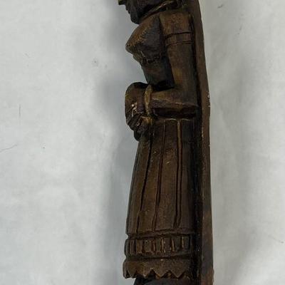 Indian Maiden Wooden Figural