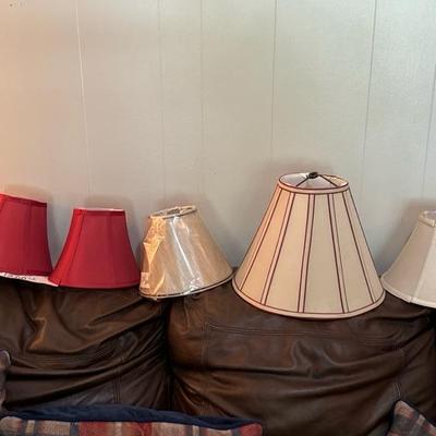Lot of 5 LAMP SHADES SOME BRAND NEW ALL EXCELLENT