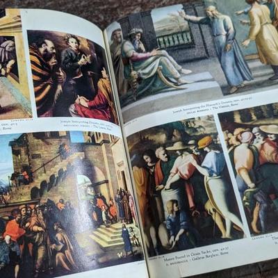 Vintage 1950 The Holy Bible Kings James Version with Illustrations by Celebrated Old Masters