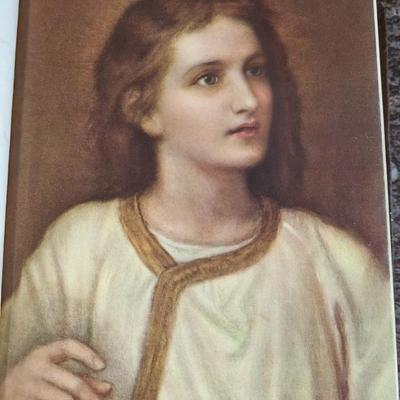 Vintage 1950 The Holy Bible Kings James Version with Illustrations by Celebrated Old Masters