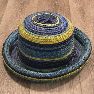 Green & Blue Stripe Hat