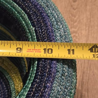Green & Blue Stripe Hat