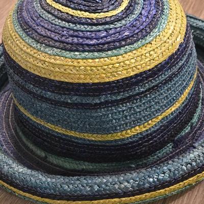Green & Blue Stripe Hat
