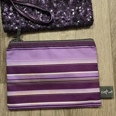 Lot of 7 Zipper Pouches