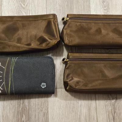 Haiku Wallet and (3) Bvlgari Makeup Bags