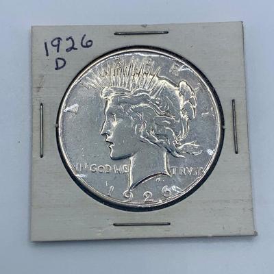 1926-D Peace Silver Dollar
