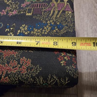 Asian Silk Jewelry Box