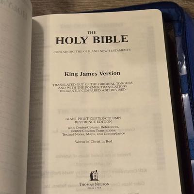 Holy Bible - King James Version with Carrying Case