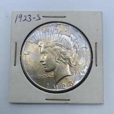 1923-S Peace Silver Dollar
