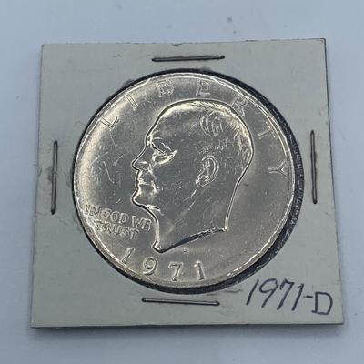 1971-D Eisenhower Dollar