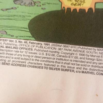 LOT 109 VINTAGE SILVER SUFFER COMIC BOOK