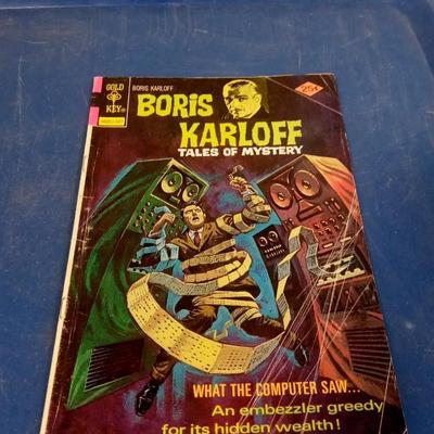 LOT 110 OLD BORIS KARLOFF COMIC BOOK