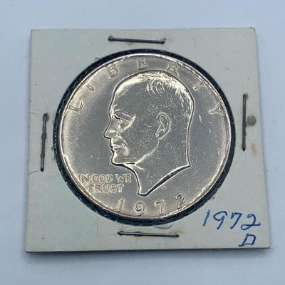 1972-D Eisenhower Dollar