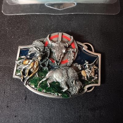 GENUINE SISKIYOU-BERGAMOT BELT BUCKLE