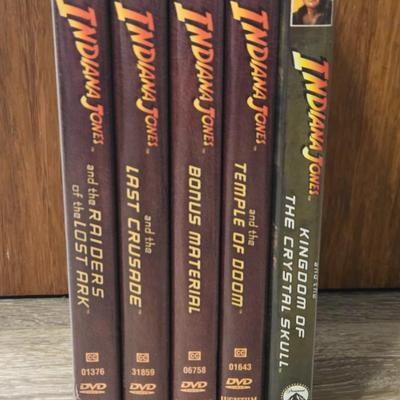 Indiana Jones DVD Lot